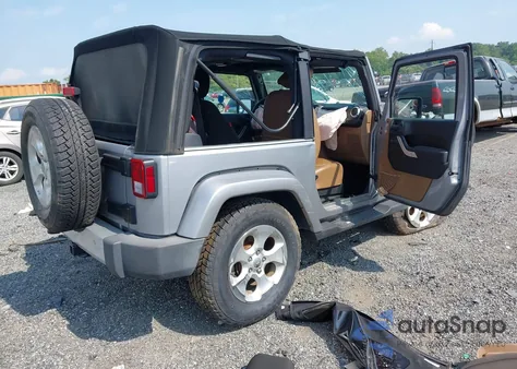2015 Jeep Wrangler Sahara из США, поврежденный, VIN 1C4AJWBG7FL771190